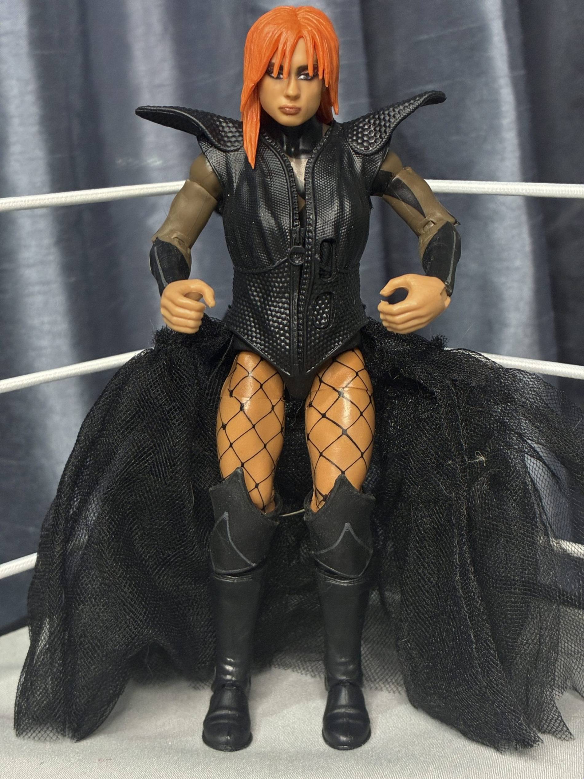 Becky Lynch - Then Now Forever Together with Dress WWE Mattel AEW Elite Ultim...