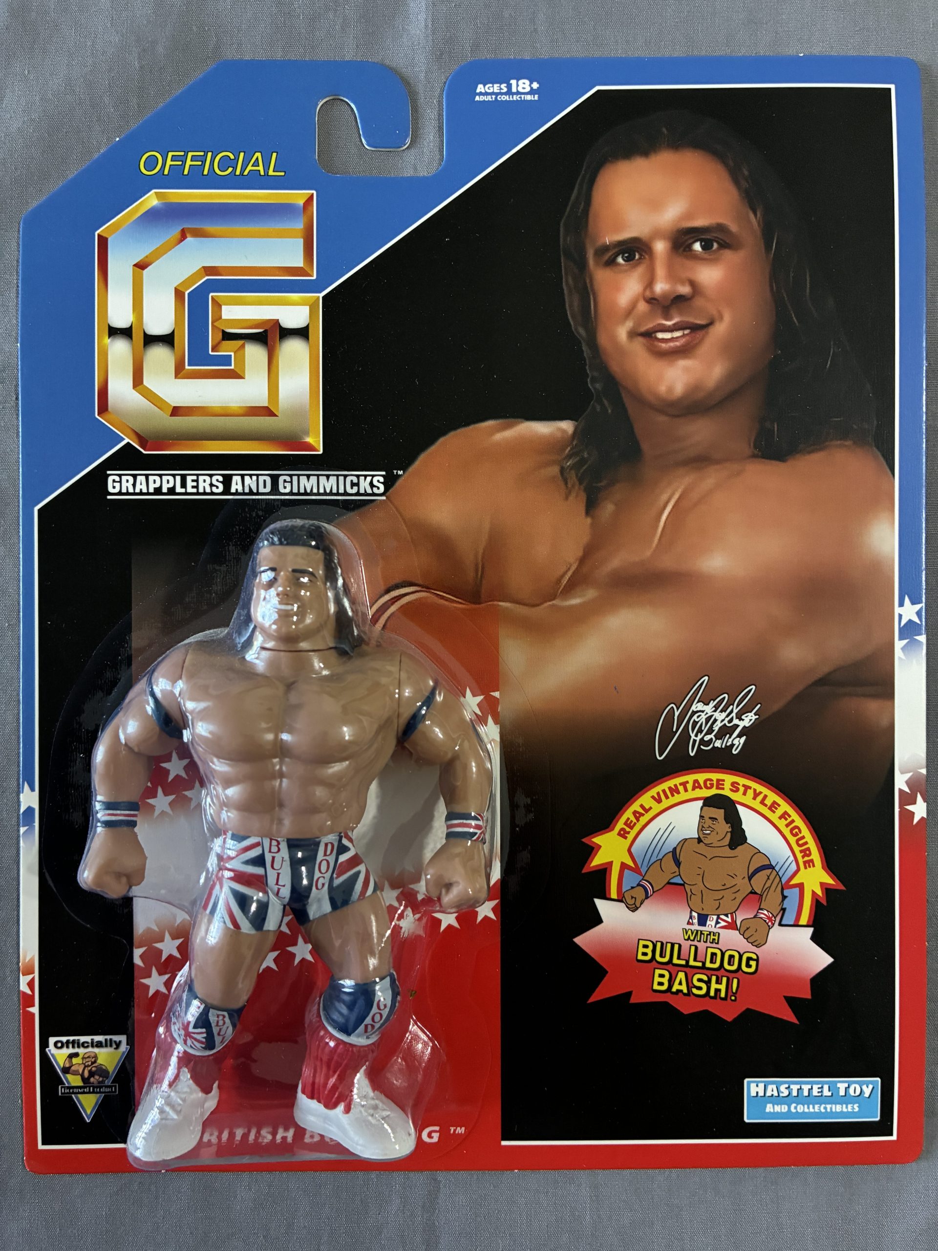 British Bulldog '95 - Grapplers and Gimmicks NEW WWE Mattel Elite Classic