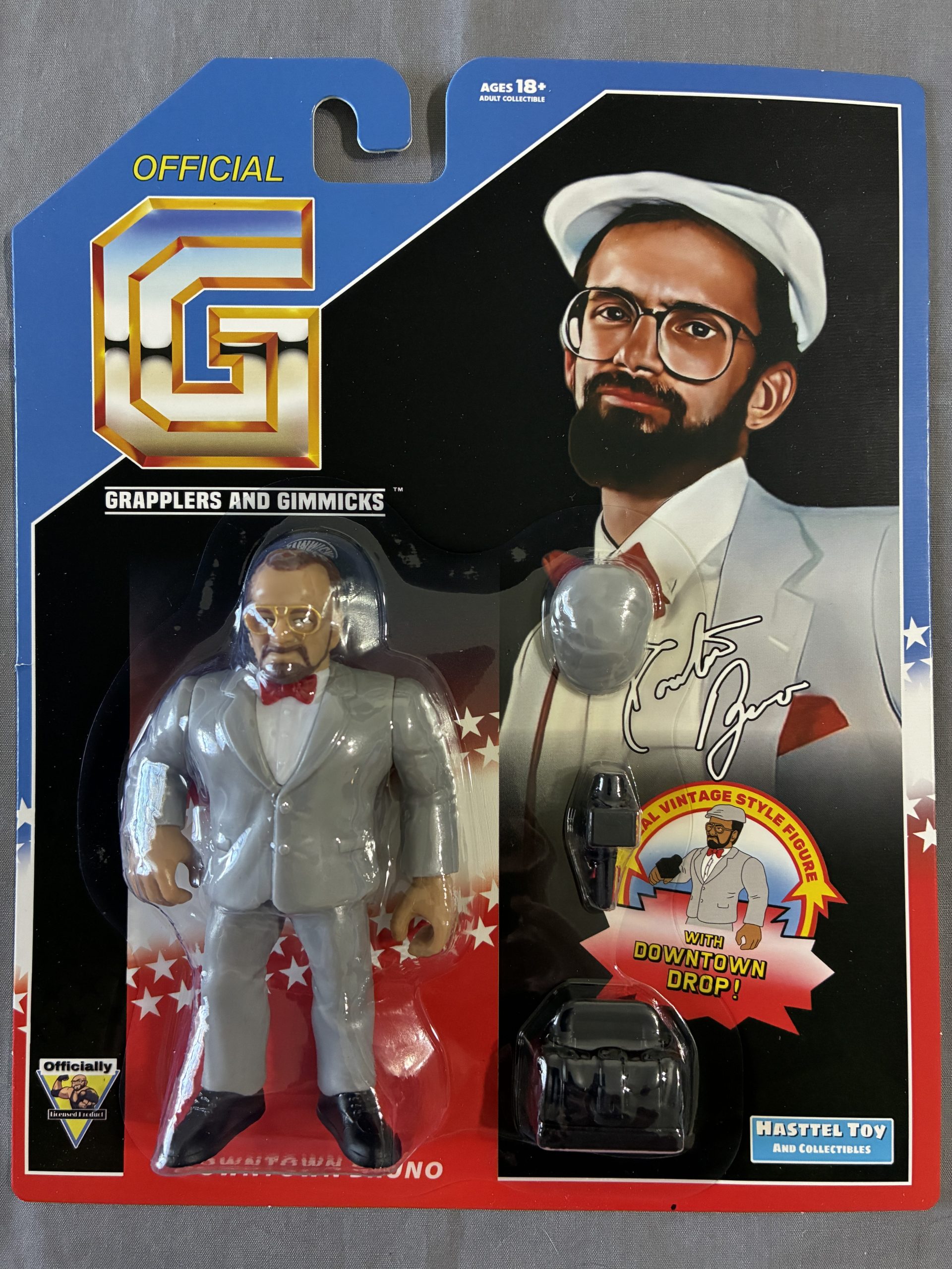 Downtown Bruno / Harvey Whippleman - Grapplers and Gimmicks NEW WWE Mattel El...
