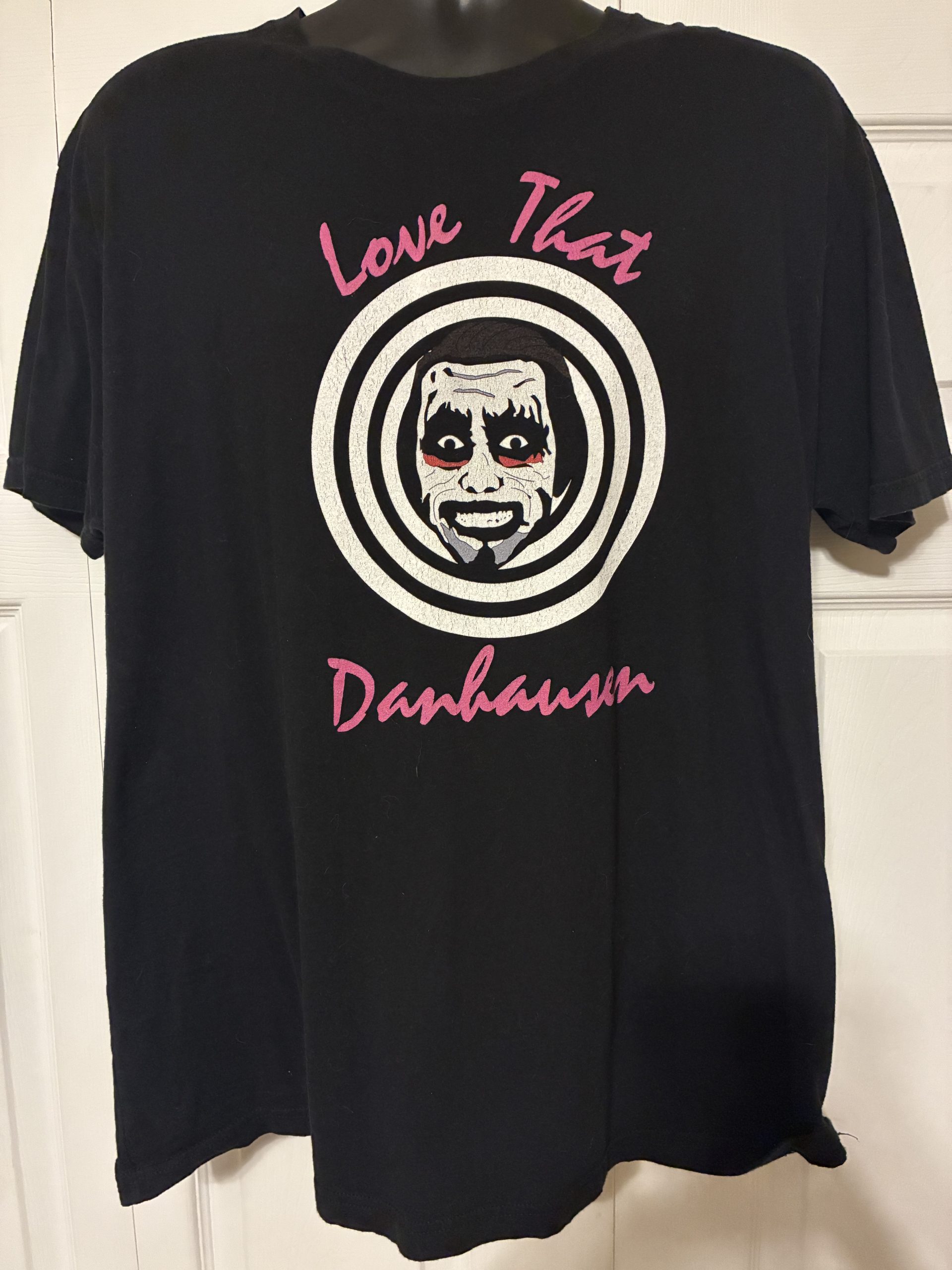 Female Love That Danhausen XL T-Shirt WWE AEW Wrestling WCW ECW TNA