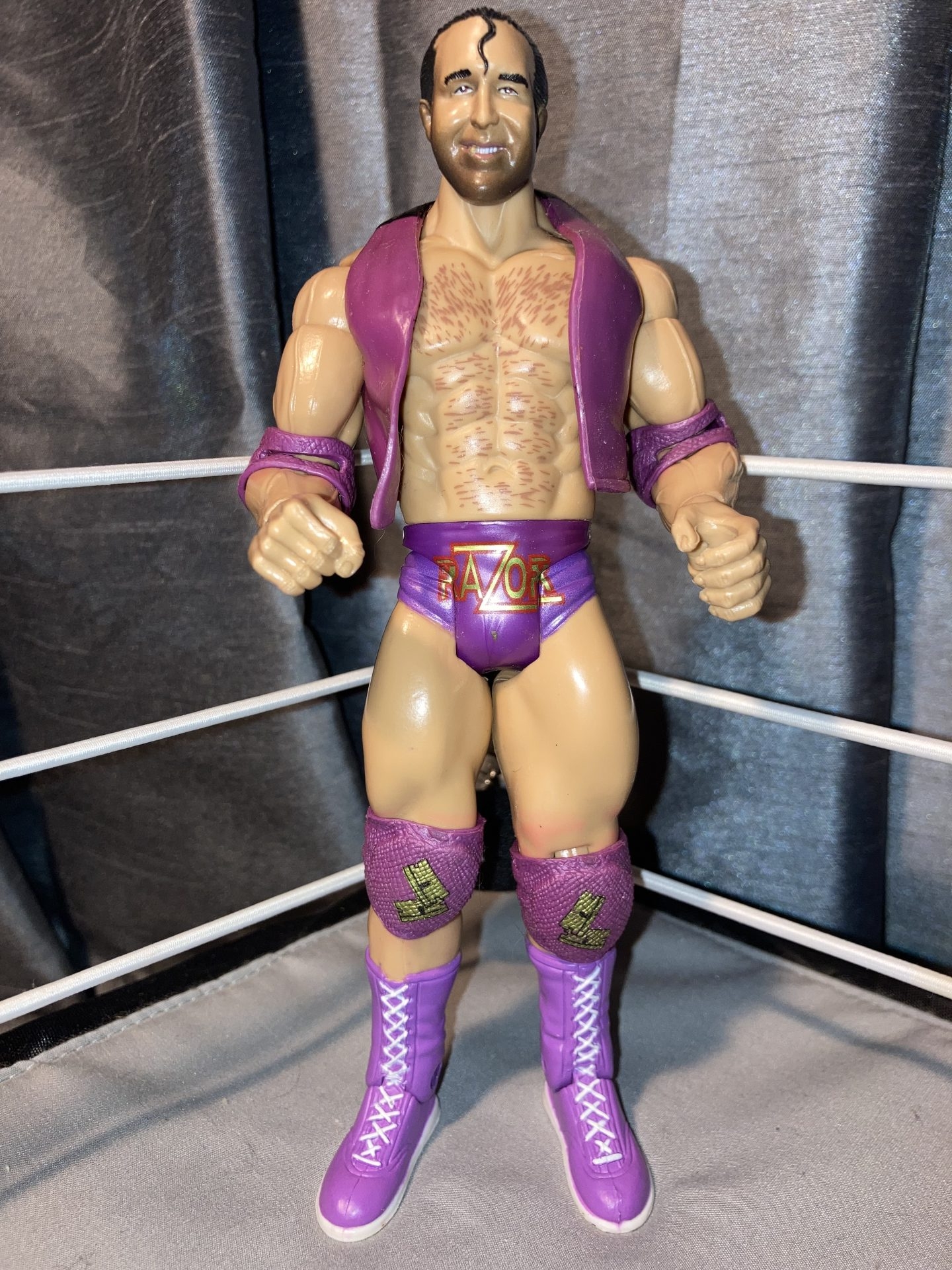 Razor Ramon - Classic Superstars 15 with Vest WWE Mattel AEW Elite Ultimate C...