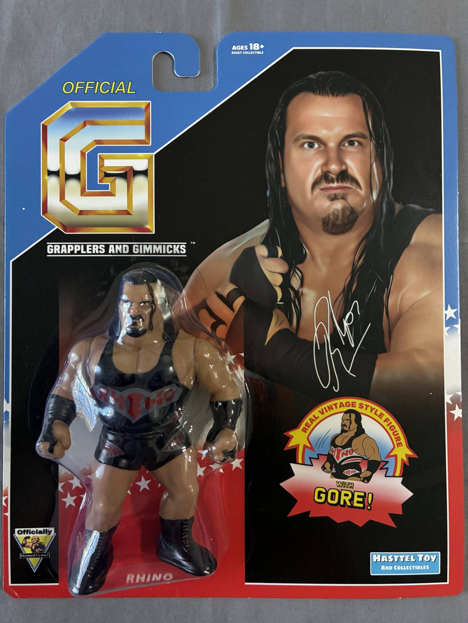 Rhino - Grapplers and Gimmicks NEW WWE Mattel Elite Classic