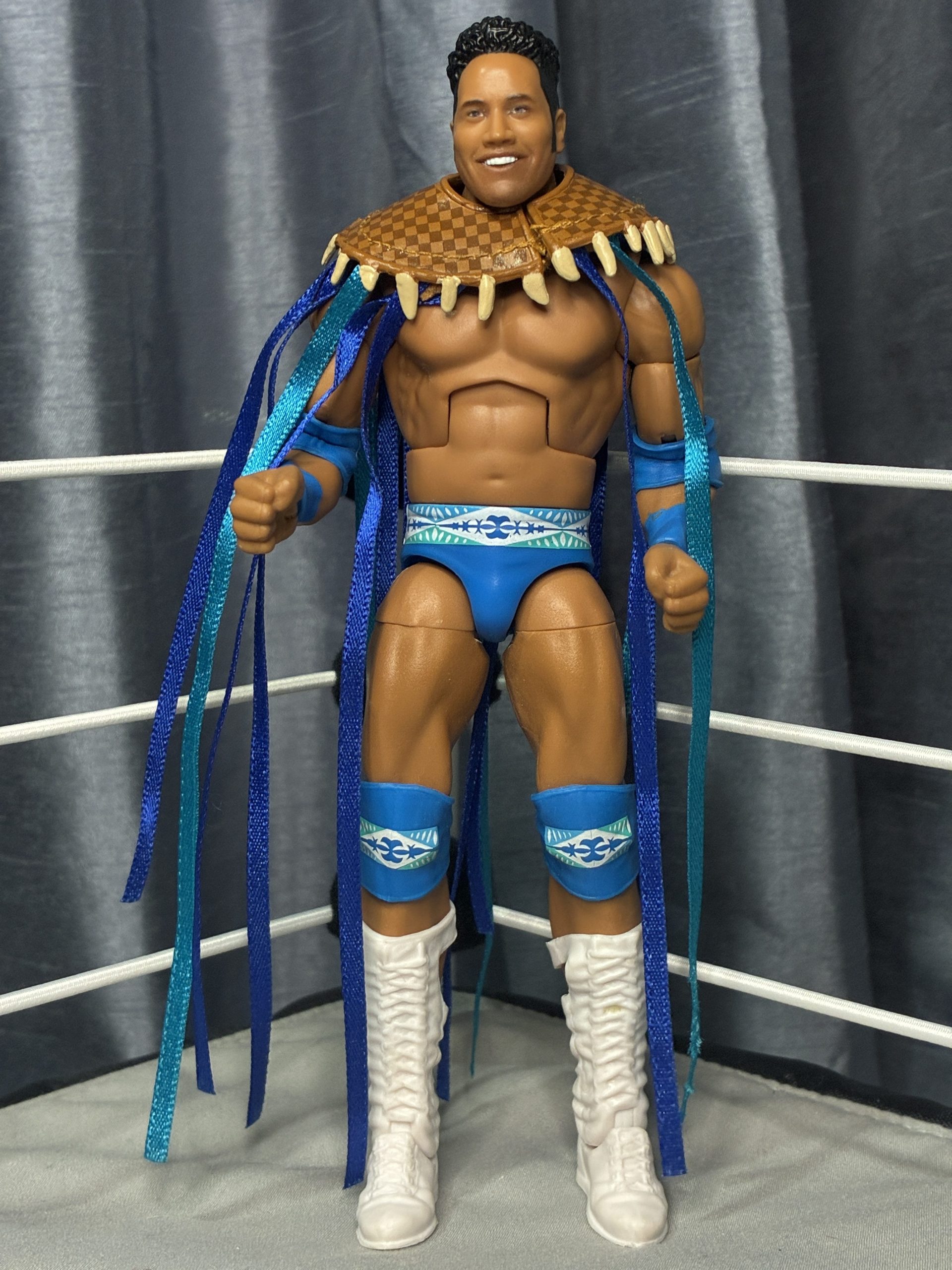 Rocky Maivia - Then Now Forever Together with Entrance Attire WWE Mattel AEW ...