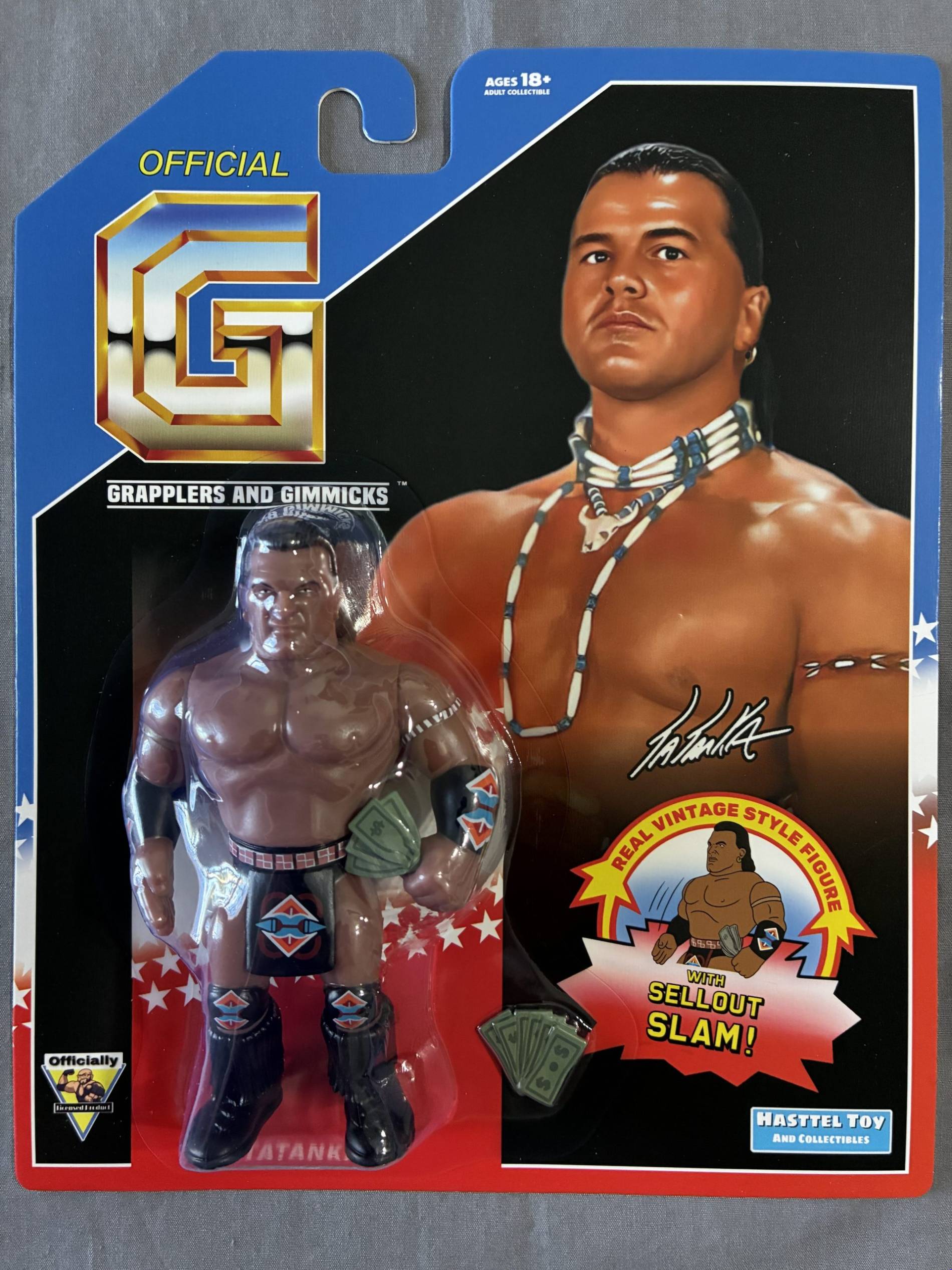 Tatanka '94 - Grapplers and Gimmicks NEW WWE Mattel Elite Classic