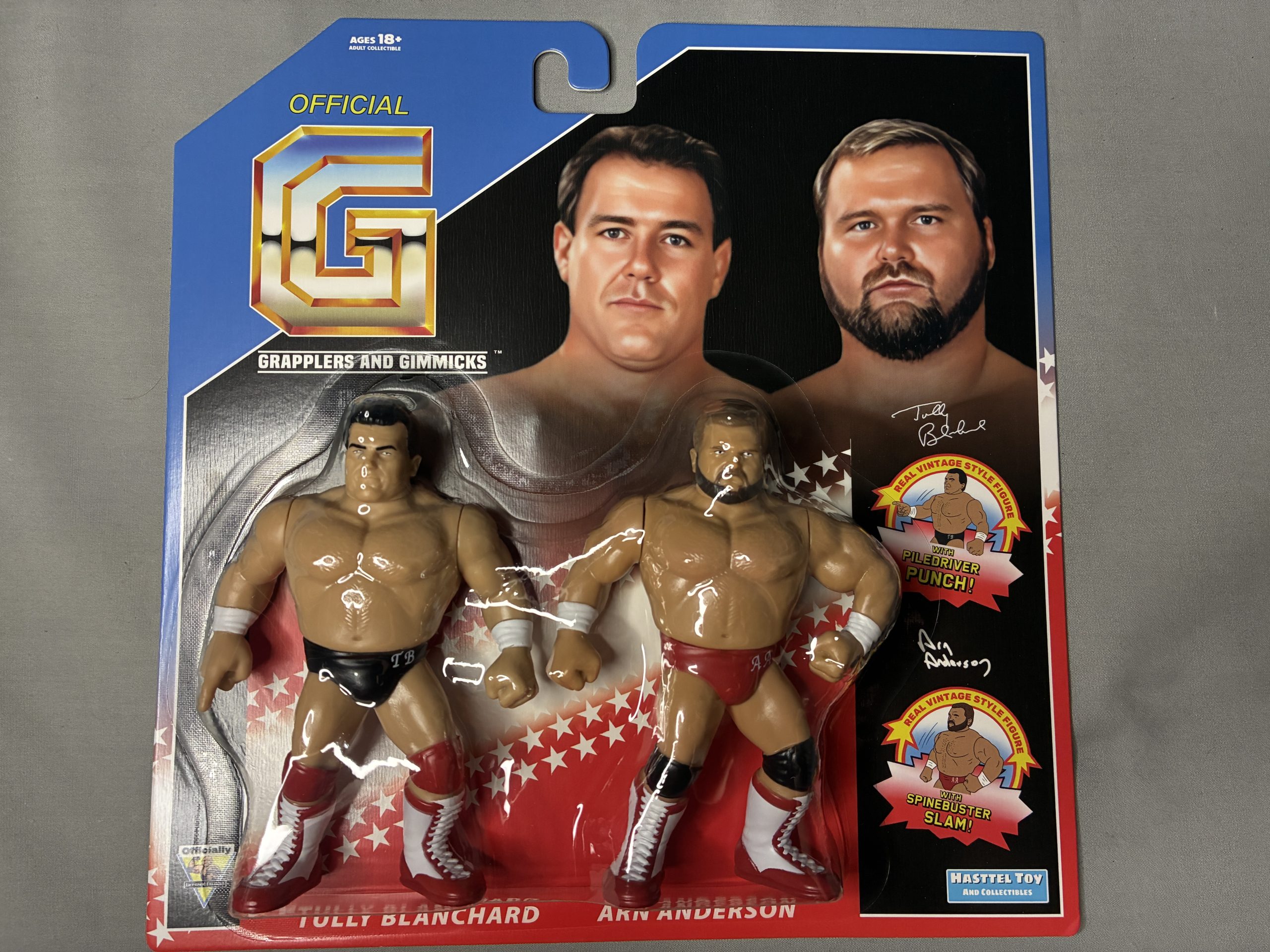 The Brainbusters - Grapplers and Gimmicks NEW WWE Mattel Elite Classic