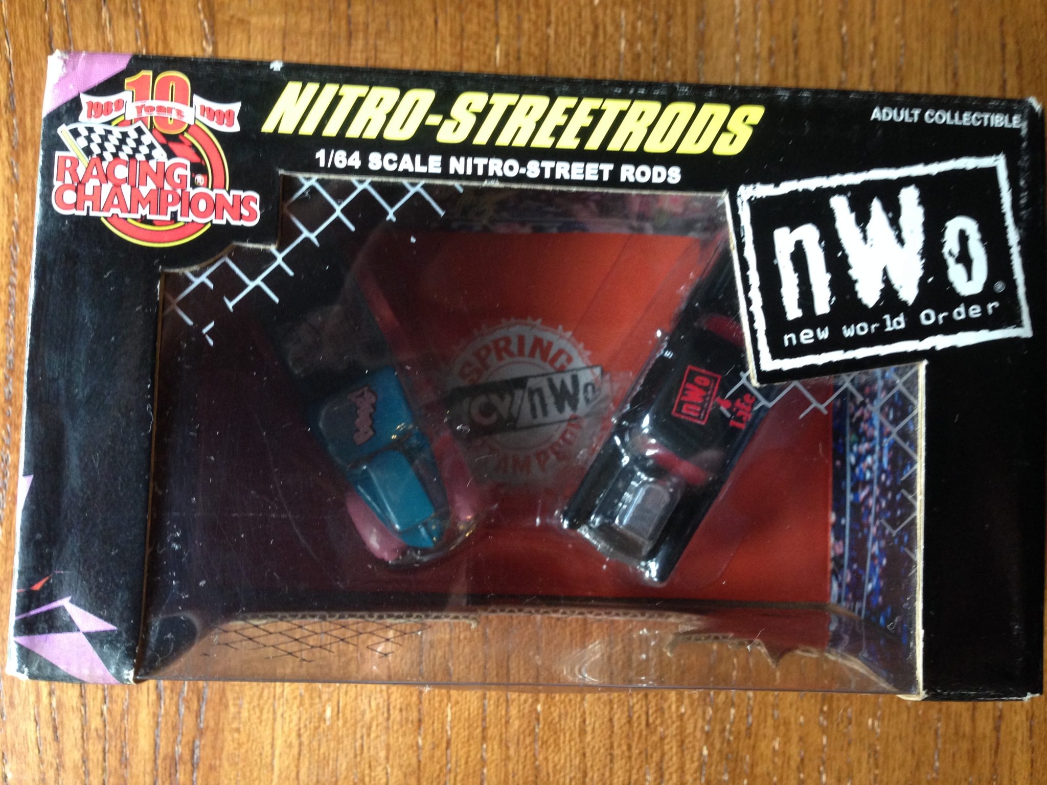 Vintage WCW NWO Yo-yo Choose a Side Tournament Sleeper Racing Champions B10 for sale online 