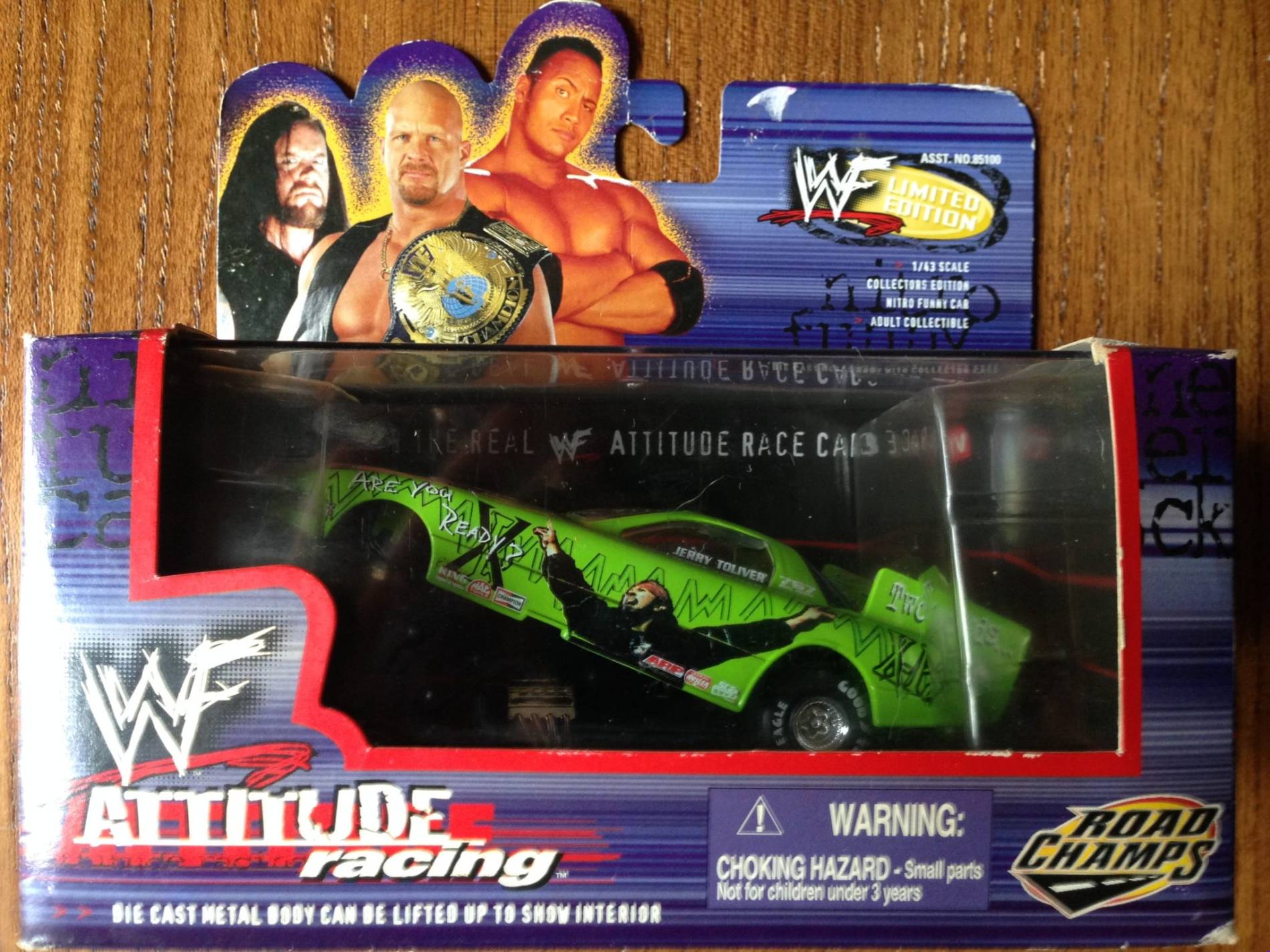 WWF Attitude Racing - DX Road Champs WWE Mattel Elite Classic